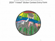 I Voted - Sticker Contest 2024