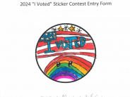 I Voted - Sticker Contest 2024