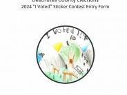 I Voted - Sticker Contest 2024