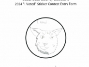 I Voted - Sticker Contest 2024