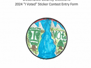 I Voted - Sticker Contest 2024