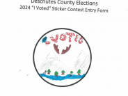 I Voted - Sticker Contest 2024