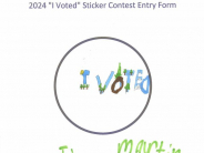 I Voted - Sticker Contest 2024