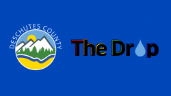Deschutes County and The Drop logos
