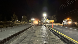 Asphalt Paving on Deschutes Market Road in Tumalo, Oct. 2024